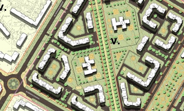 Проект планировки Западного строительного района города Гатчины