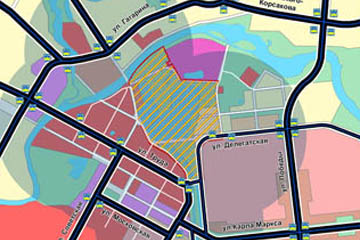 Проект планировки Захаровского парка с прилегающими территориями в городе Тихвине Ленинградской области